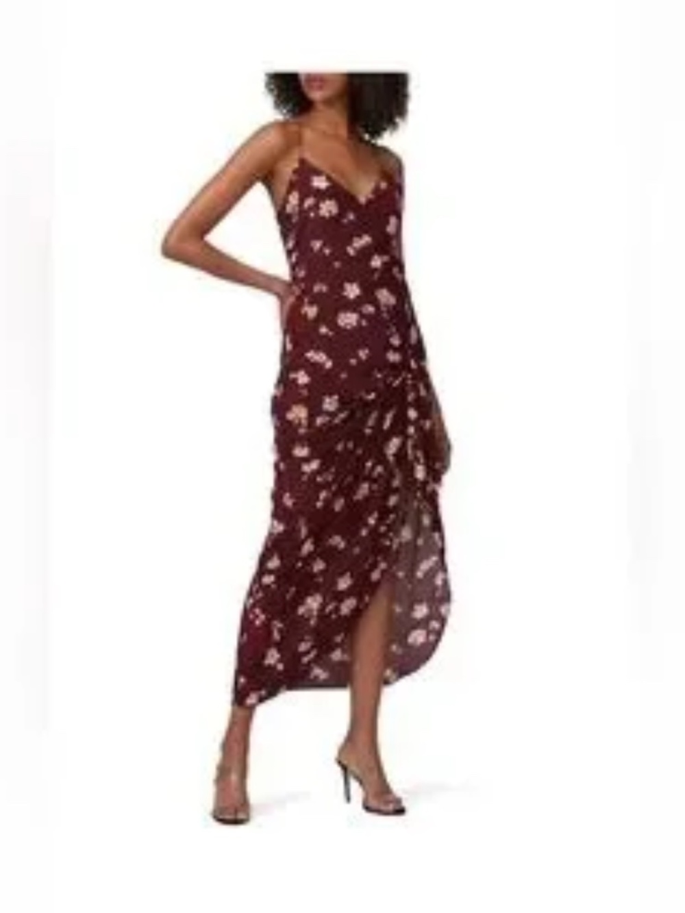 CAROLINE CONSTAS  Silk Arabella Dress S